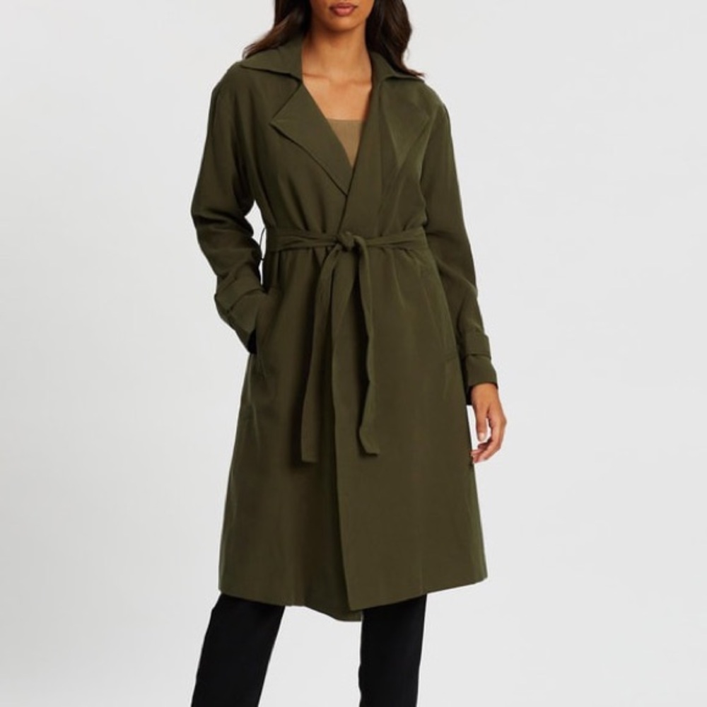 Aritzia (Babaton) Trench Jacket with Belt - Picture 8 of 8